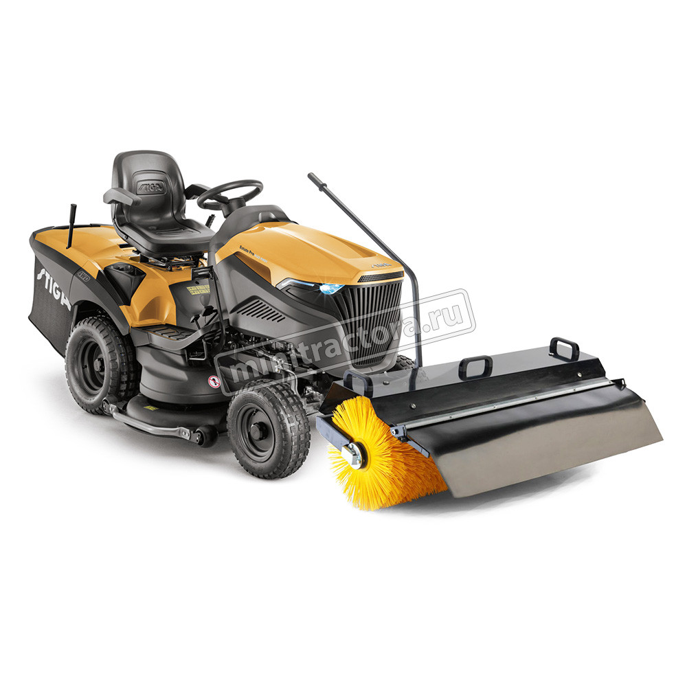 Снегоуборочный трактор Stiga Estate 9122 WX с щеткой